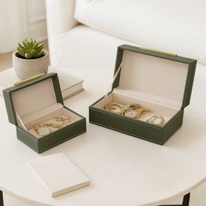 ROCKGROVE SET OF 2 GREEN BOXES 5 (IN) 11