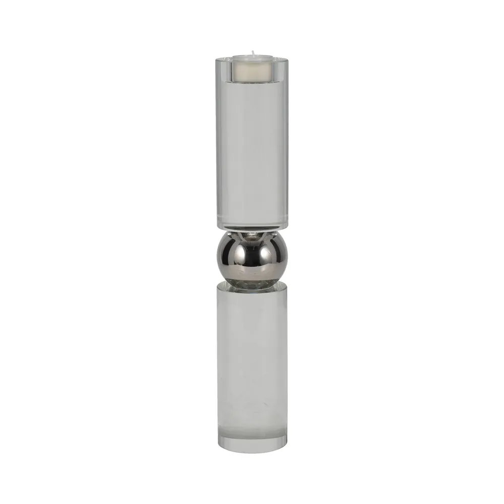 VERAFORD CLEAR CANDLESTICK 15 (IN)