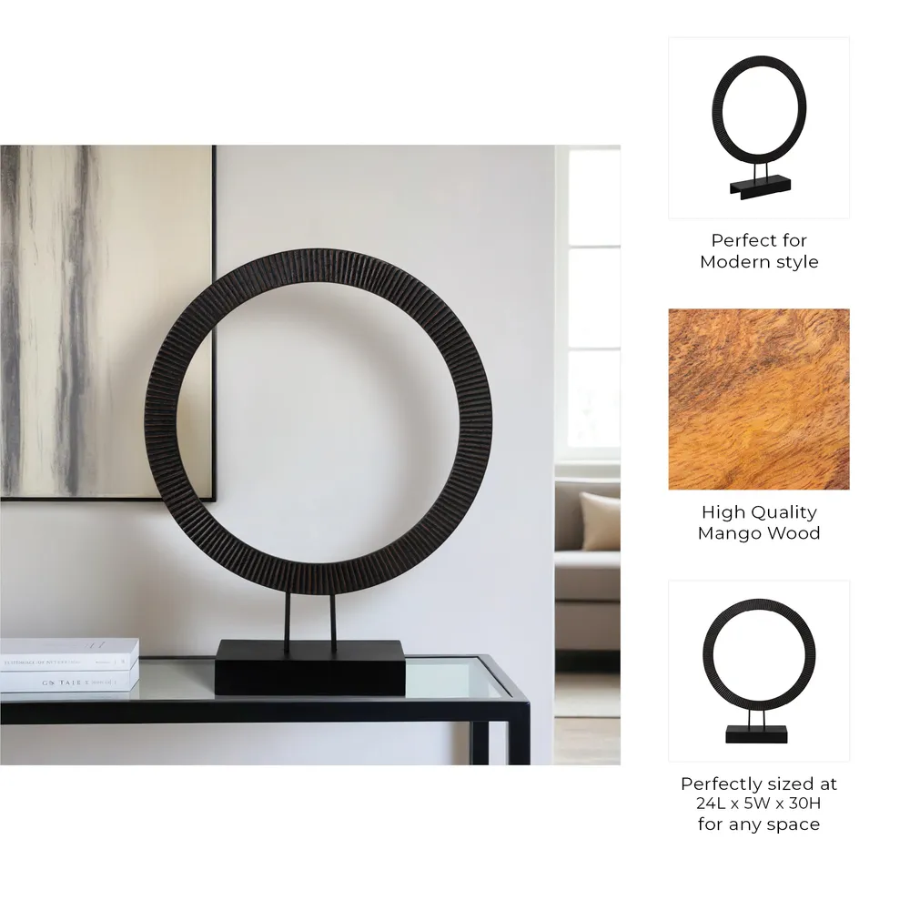 FLEMMINGWICK BLACK DECOR 30 (IN)