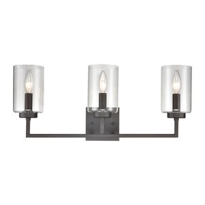 West End 23'' Wide 3-Light Vanity Light - Oil Rubbed Bronze 1