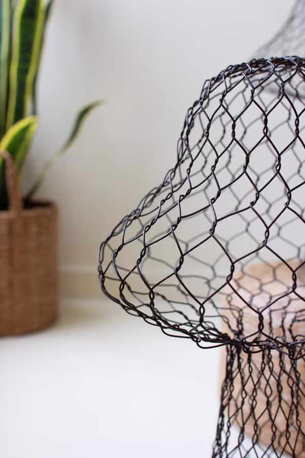 Set of 3 Wire Mushrooms