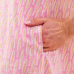 Sardina Pink Cotton Button Down Beach Tunic 12