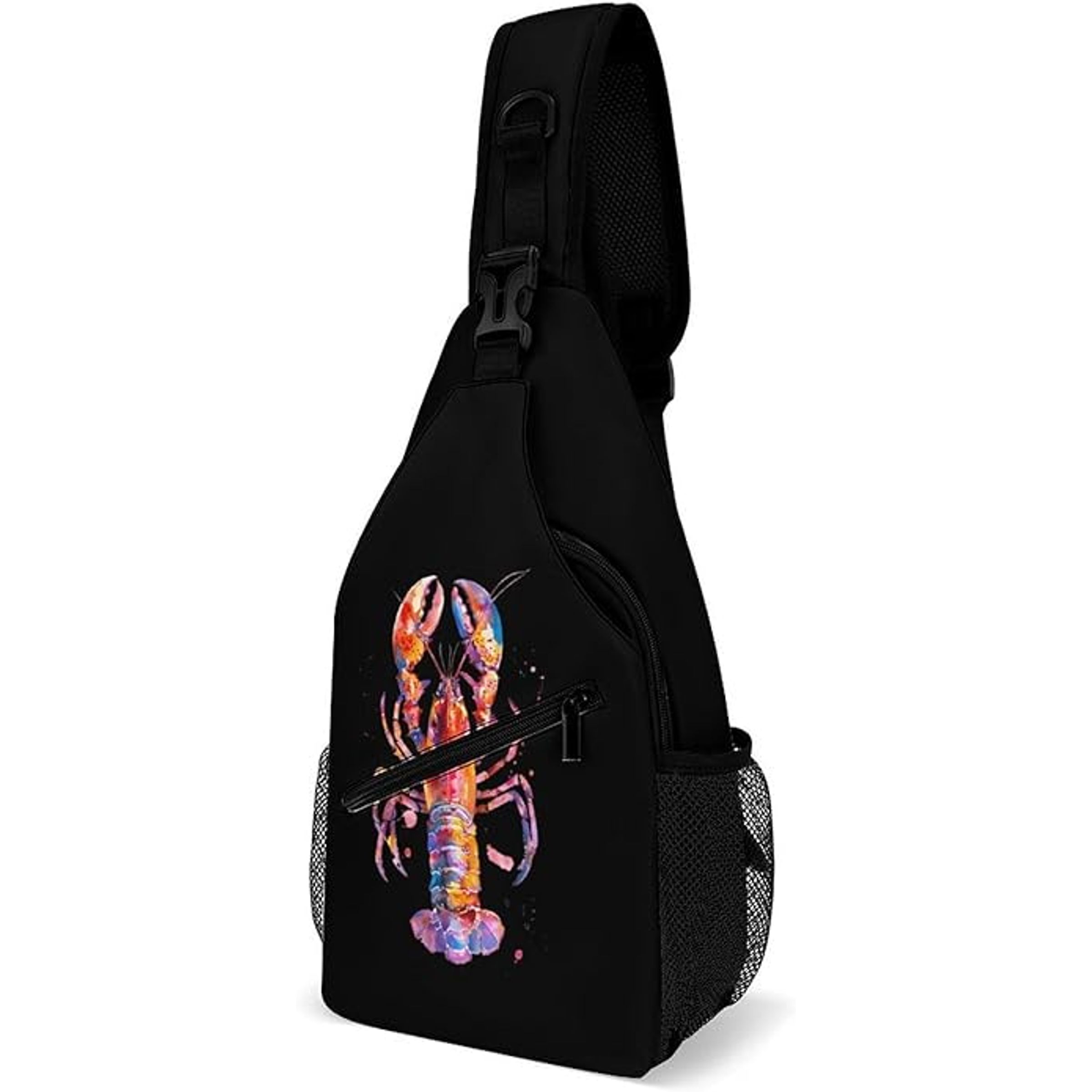 CROSS-BODY BACKPACK - WATERCOLOR LOBSTERS