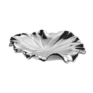 Petal Dimensional Wall Art - Set of 4 Silver 2