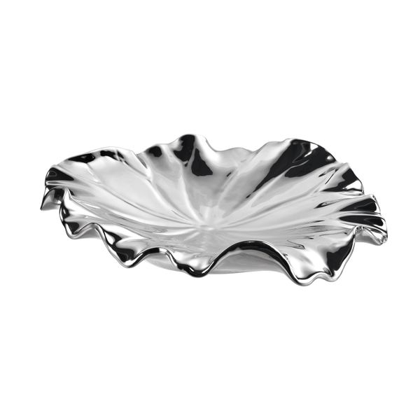 Petal Dimensional Wall Art - Set of 4 Silver