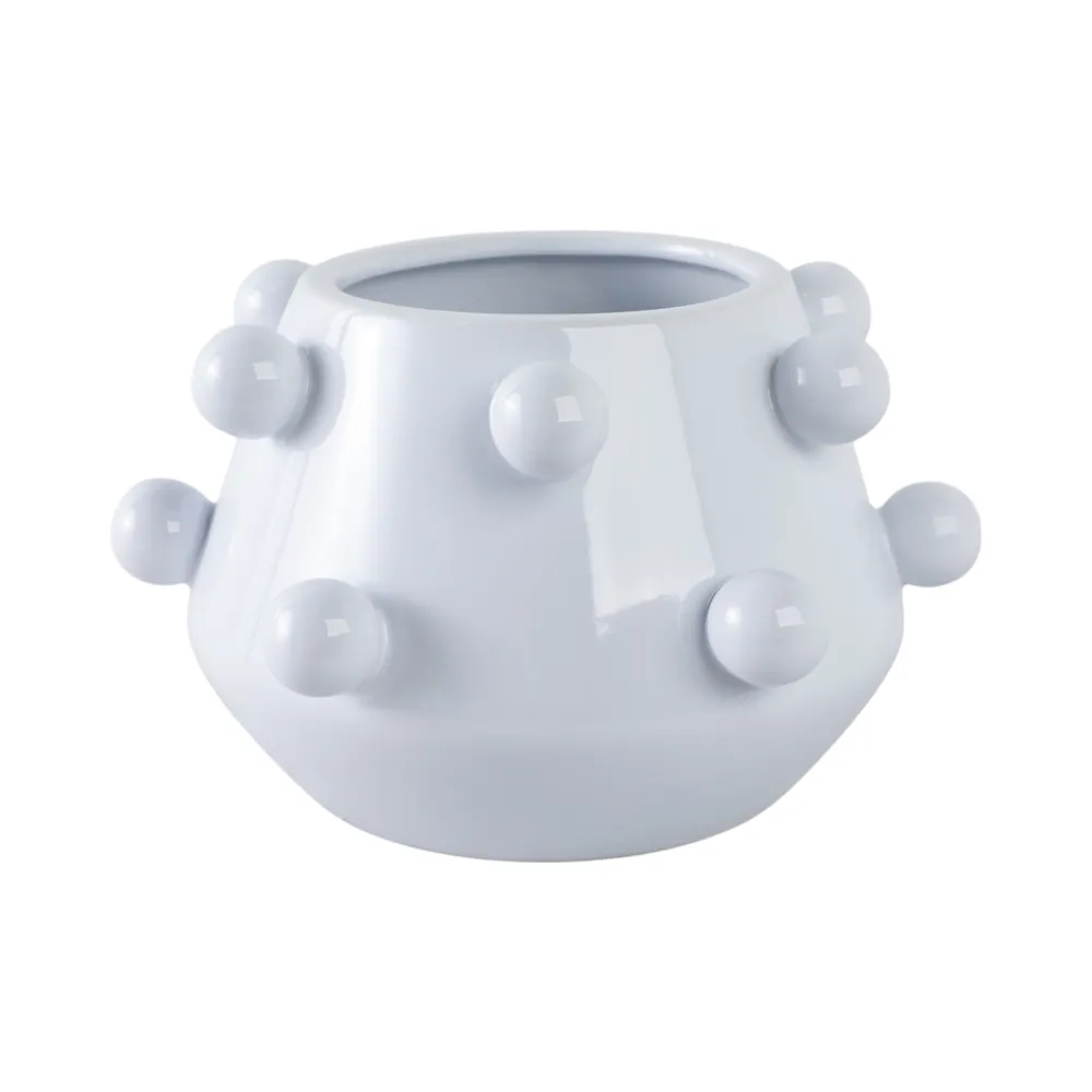 NELSONHAM WHITE PLANTER 6 (IN)