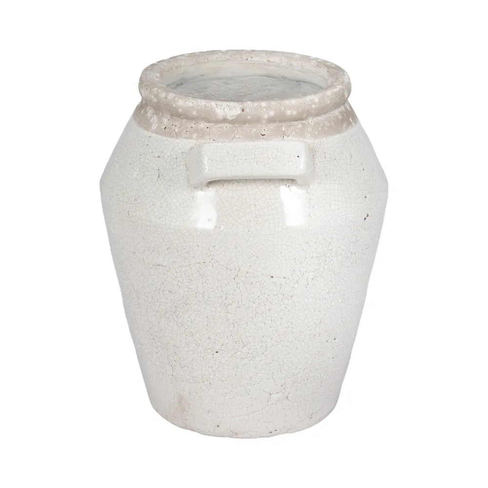 CLYDELAND GRAY VASE 11 (IN)