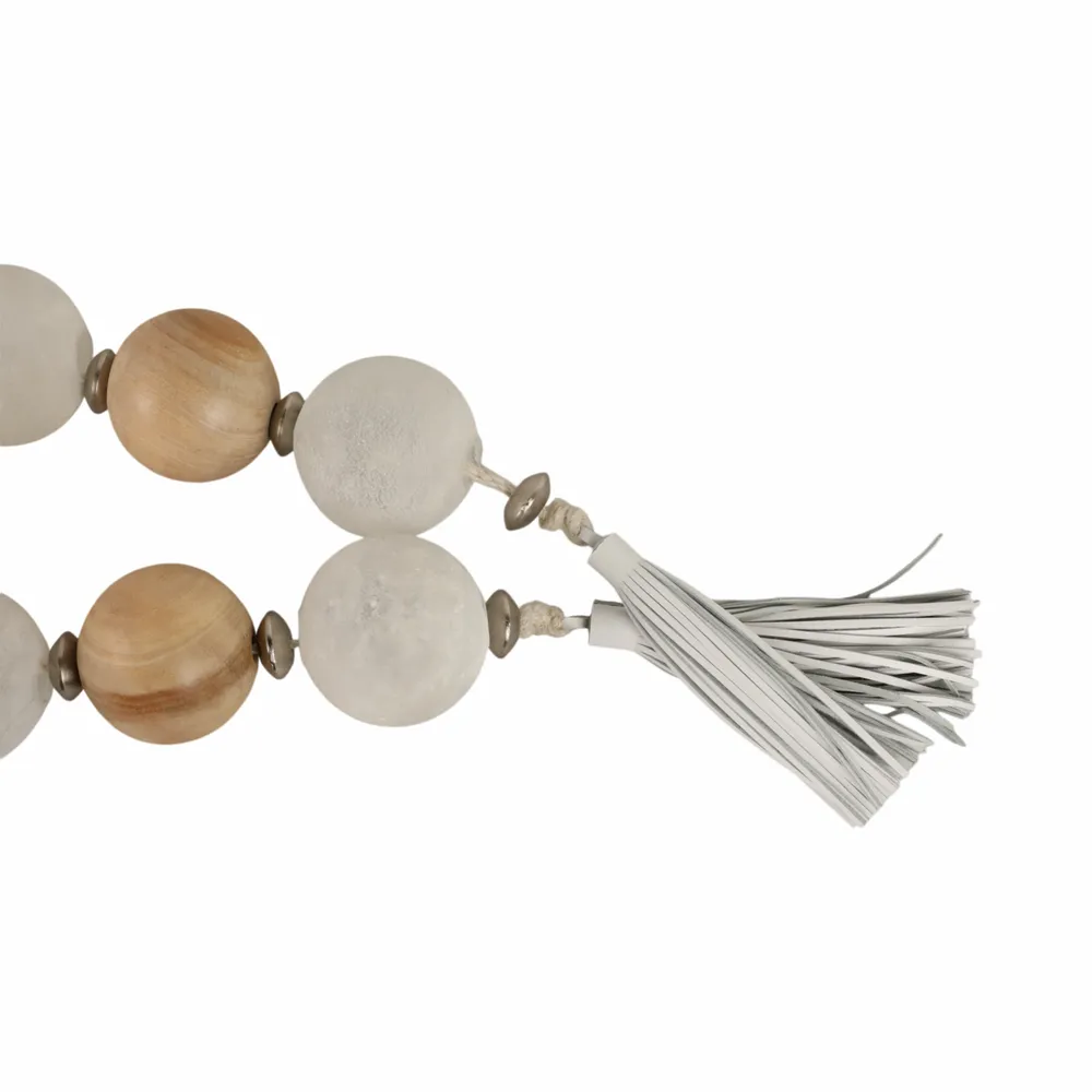 CALVINDALE IVORY BEAD 3 (IN)