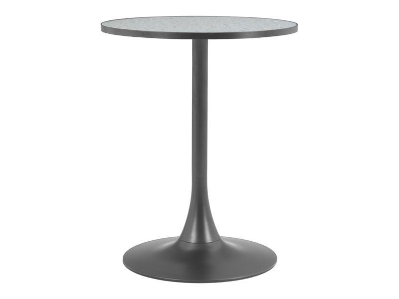 Bite Bistro Table Gray & Black 4