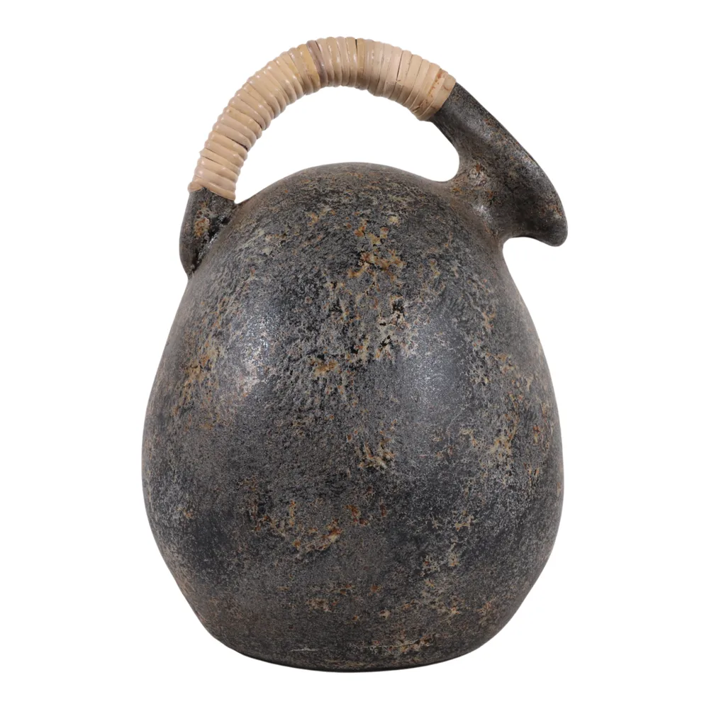 FINNCLIFF BLACK VASE 16 (IN)