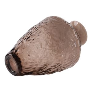 HAROLDHAVEN BROWN GLASS VASE 15 (IN) 5