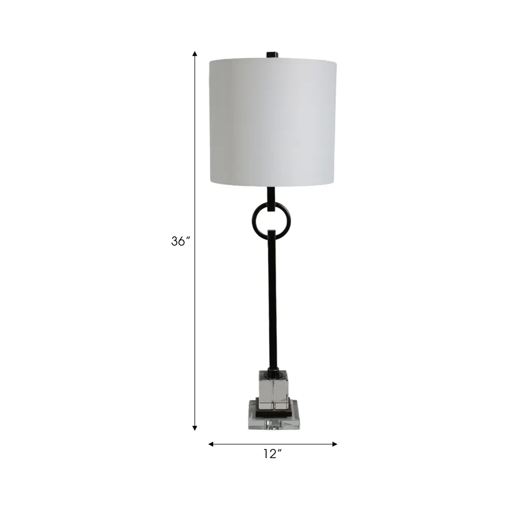 DANFORTHLAKE BRONZE LAMP 36 (IN)