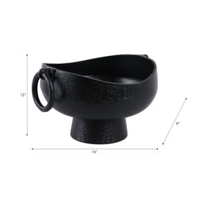 VERNONBROOK BLACK BOWL 9 (IN) 9
