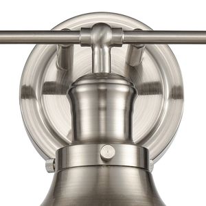 Haralson 24'' Wide 3-Light Vanity Light - Satin Nickel 4
