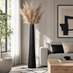 HAZENSTONE BLACK VASE 59 (IN) 2