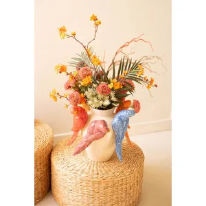 Ceramic Parrots Vase 1
