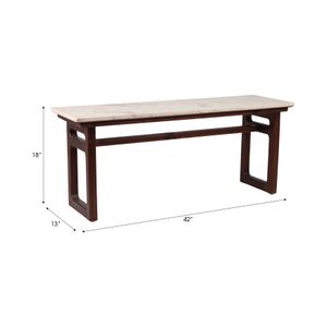GARRETTSTONE BLACK BENCH 18 (IN) 8