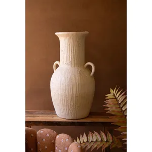 Stone Composite Urn with Two Handles 3