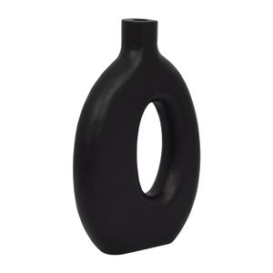 GRIFFINMOOR BLACK VASE 14 (IN) 3