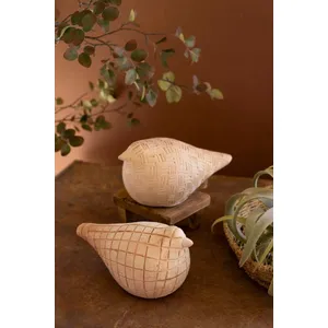 Set of 2 Terracotta Birds 1