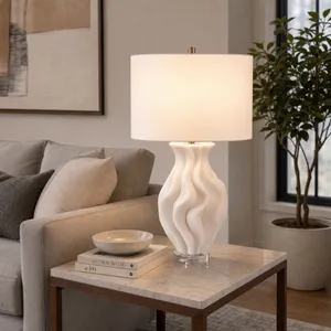 NICOLELEY WHITE LAMP 29 (IN) 9