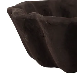 HADFIELDOAK BROWN BOWL 4 (IN) 7