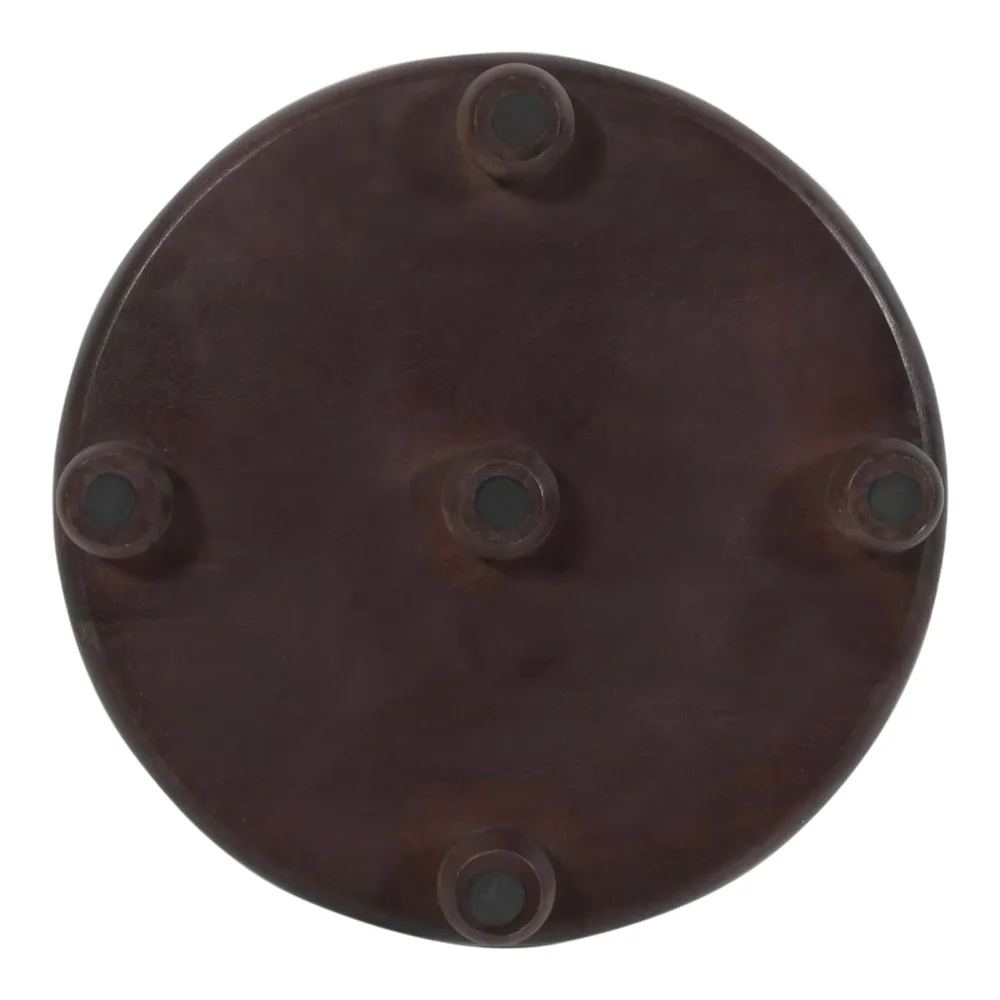 BARRONRIDGE SET OF 3 BROWN TRAY 4 (IN)