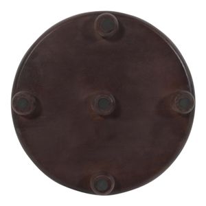 BARRONRIDGE SET OF 3 BROWN TRAY 4 (IN) 5