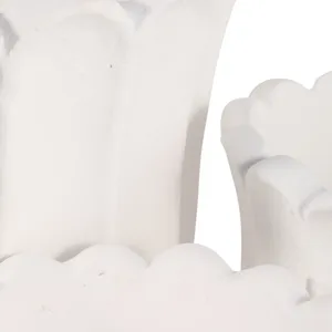 CASPERBROOK SET OF 3 WHITE PLANTER 13 (IN) 7