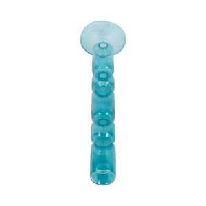 ISLE BLUE CANDLE HOLDER 14 (IN) 6