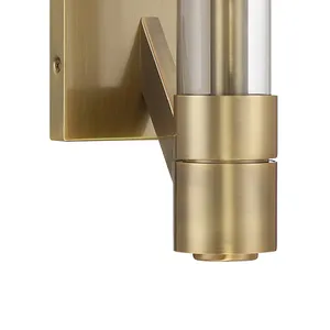 Rohe 12.5'' High 1-Light Sconce - Aged Brass 3