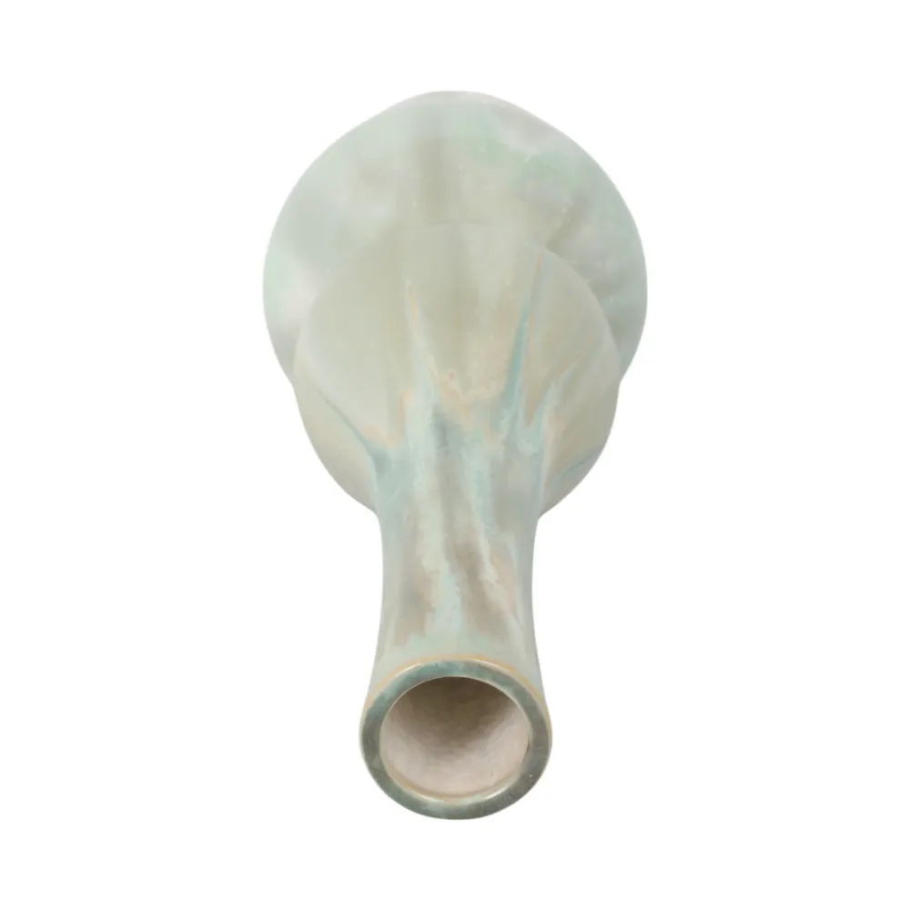 HADFIELDHOLM GREEN VASE 16 (IN)