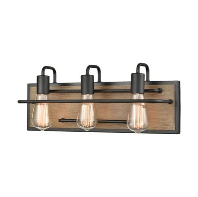 Copley 20″ Wide 3-Light Vanity Light - Matte Black