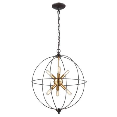 Loftin 19″ Wide 6-Light Chandelier - Oil Rubbed Bronze