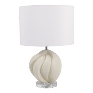ELLENOAK WHITE LAMP 21 (IN) 6
