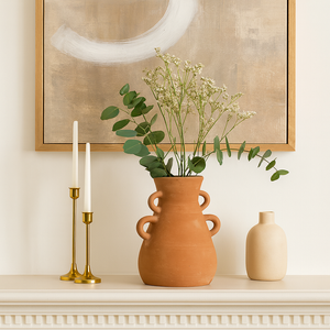 ARLOBEACH BROWN VASE 12 (IN) 2