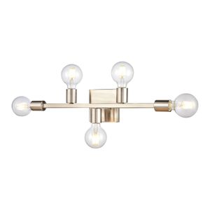 Attune 22'' Wide 5-Light Vanity Light - Satin Nickel 1