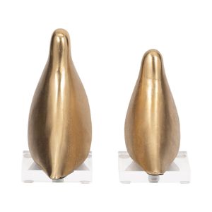 DEWEYMILL SET OF 2 GOLD DECOR 8 (IN) 5