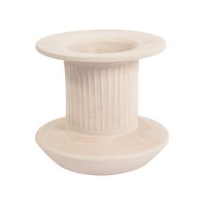 Doric Vase - Small White 1