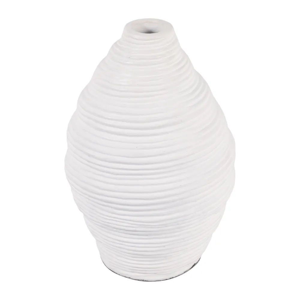 KELSEYHOLM WHITE VASE 14 (IN)