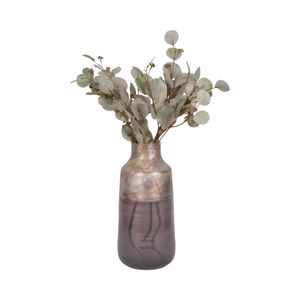 ORIONPARK GRAY GLASS VASE 15 (IN) 3