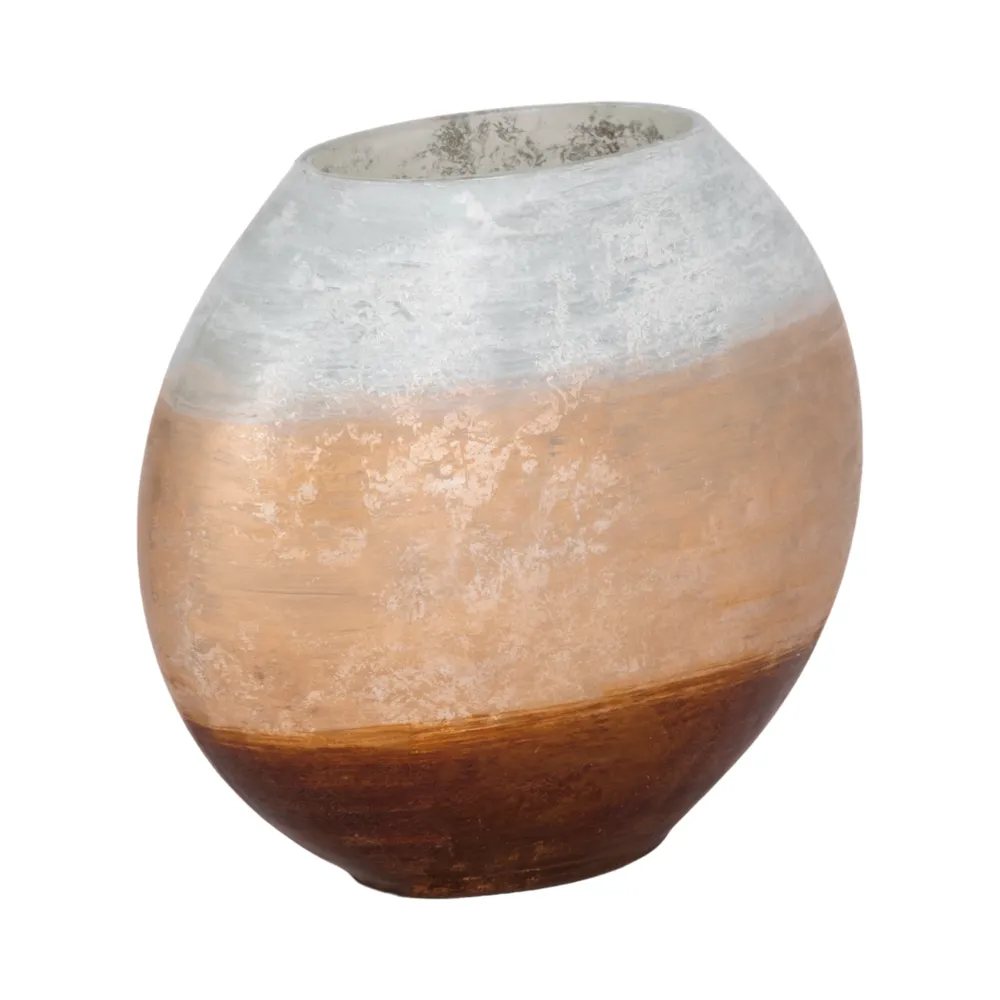 CLAYWORTH WHITE VASE 9 (IN)