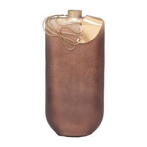 HALTONBURN GOLD GLASS VASE 16 (IN) 1
