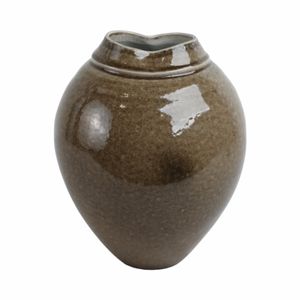 BROGANFORD BROWN VASE 11 (IN) 5