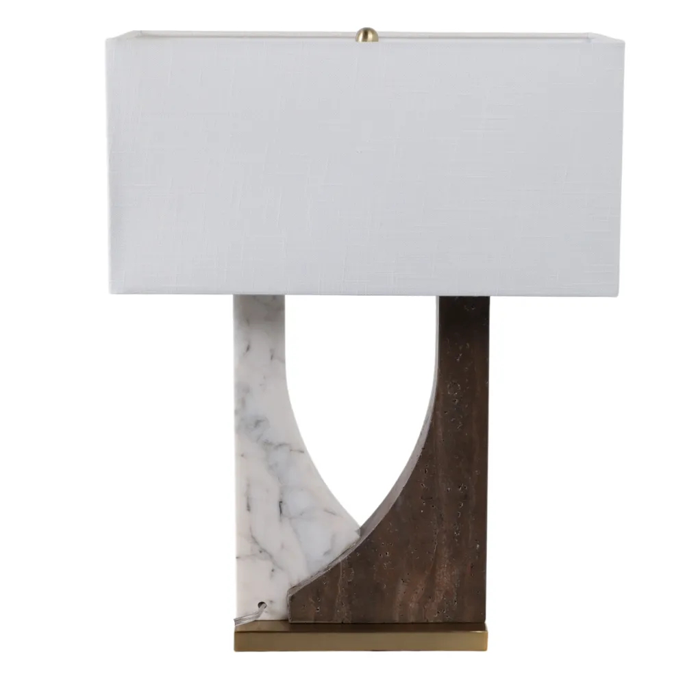 CASEYSTONE WHITE LAMP 23 (IN)