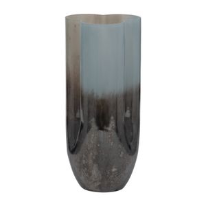 HARTONPARK BLUE GLASS VASE 14 (IN) 4