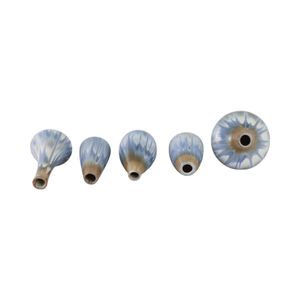 PAXTON SET OF 5 IVORY VASES 8 (IN) 7