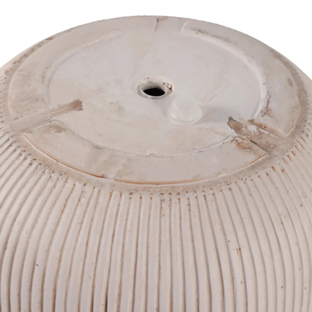 TODDCLIFF SET OF 3 IVORY PLANTER 16 (IN)