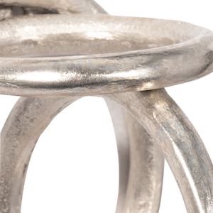 S/2 20/24" DAYTON METAL CHAIN WALL DECOR, SILVER 5