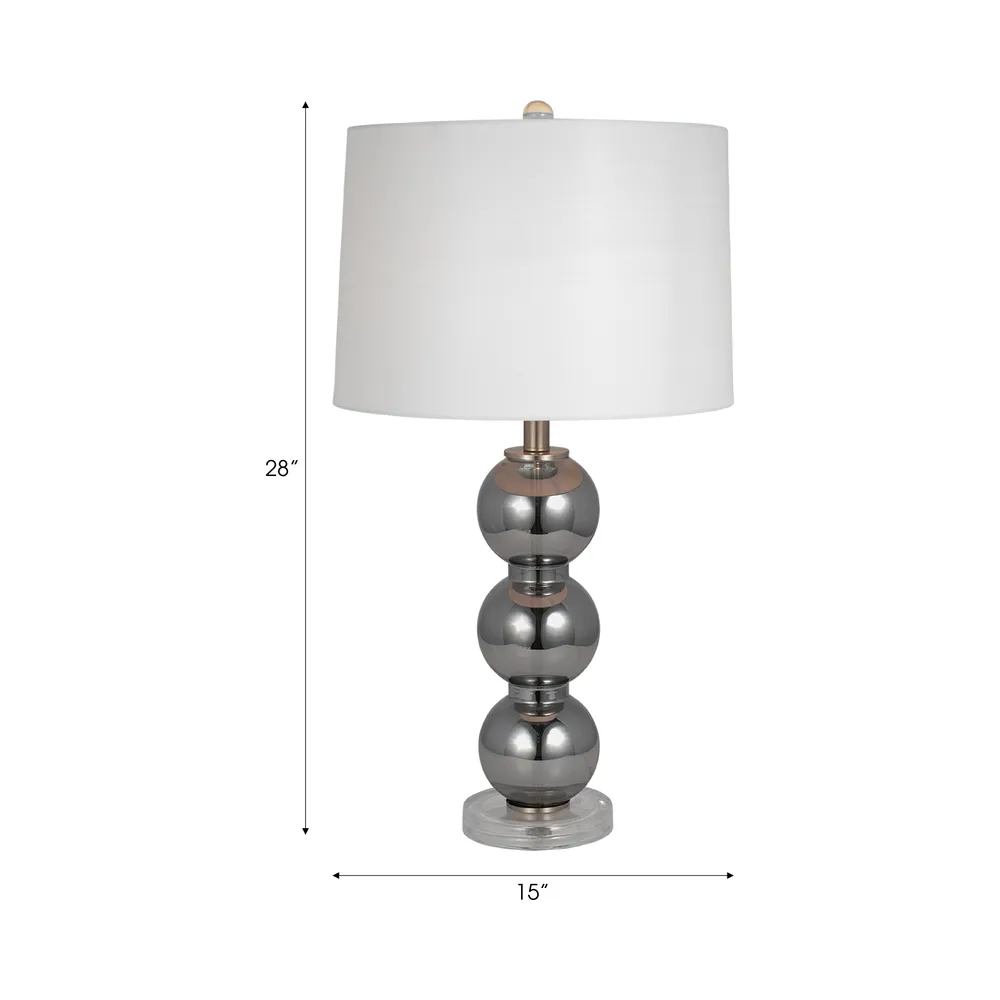 CALTONDALE GRAY LAMP 28 (IN)